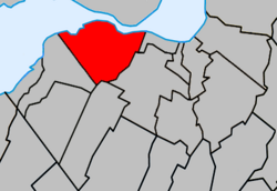 Kahnawake Quebec location diagram
